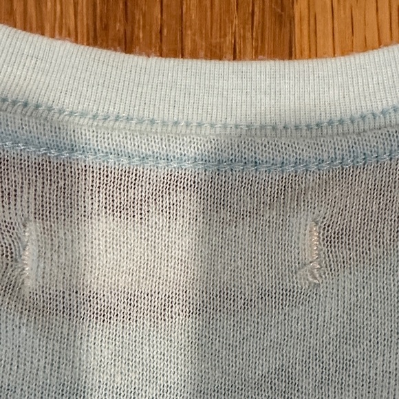 We The Free Light Blue Pineapple Tee - Picture 14 of 16